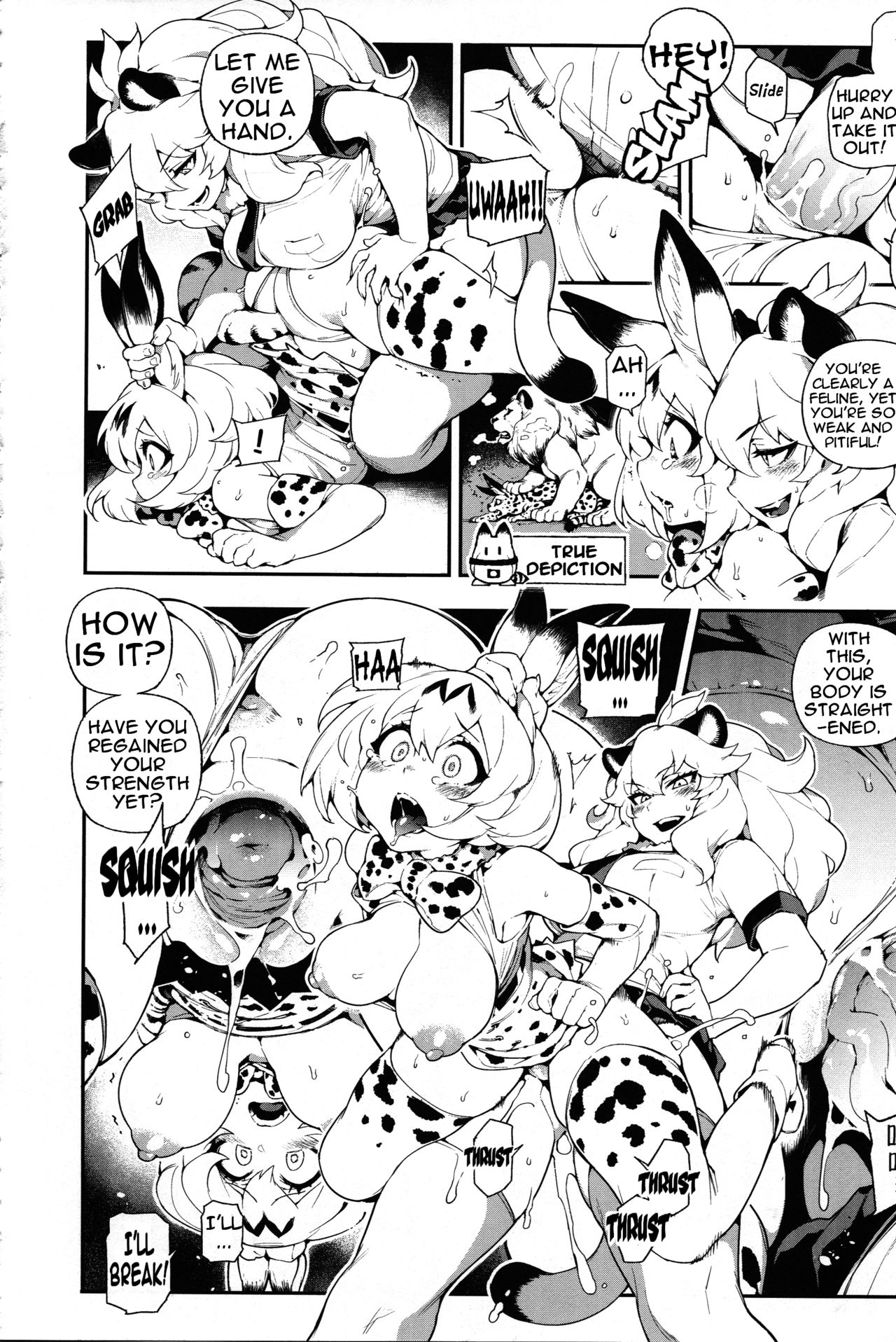 (FF30) [Bear Hand (Fishine, Ireading)] BEAST FRIENDS (Kemono Friends) [English] [Muttonsword, Degenerate_X] page 10 full