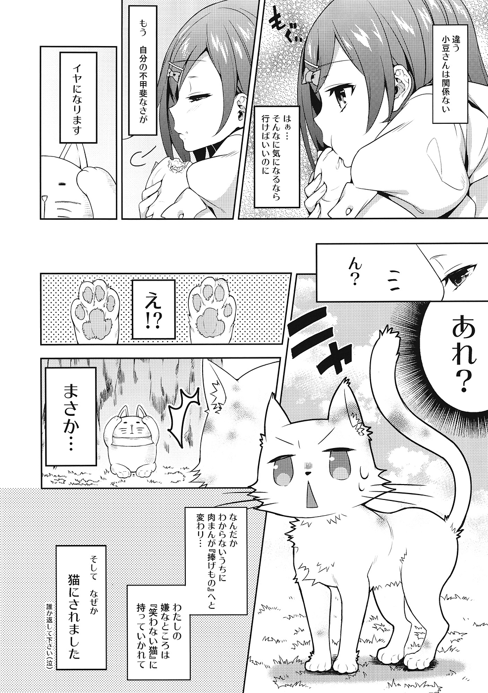 (COMIC1☆6) [Ichigo Pants (Kaguyudu)] Hentai Ouji ni Okasareta Neko. (Hentai Ouji to Warawanai Neko.) page 3 full