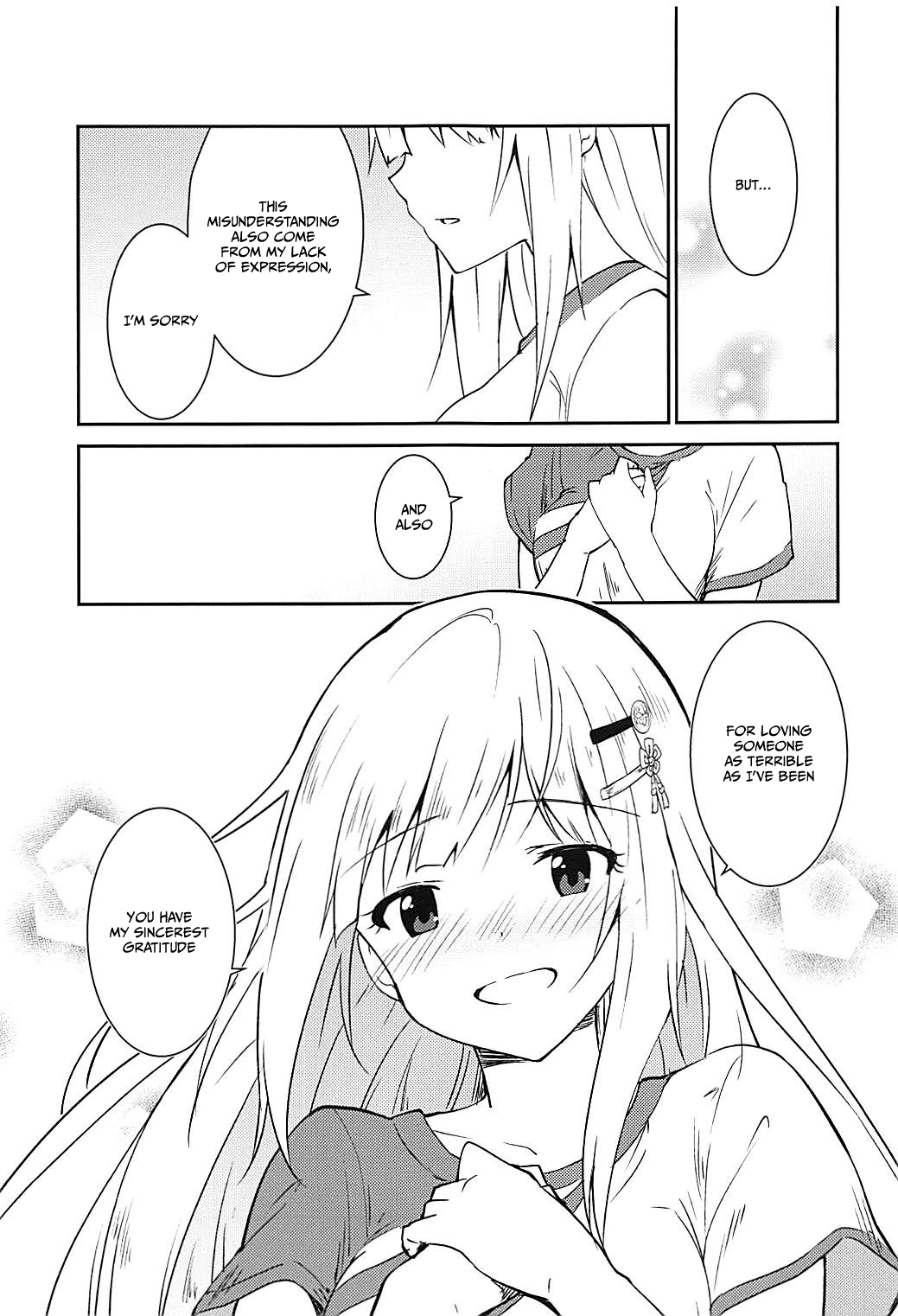 (COMIC1☆13) [Sekine (Sekine Hajime)] Tsumugi theater! (THE IDOLM@STER MILLION LIVE!) [English] [DKKMD Translations] page 10 full