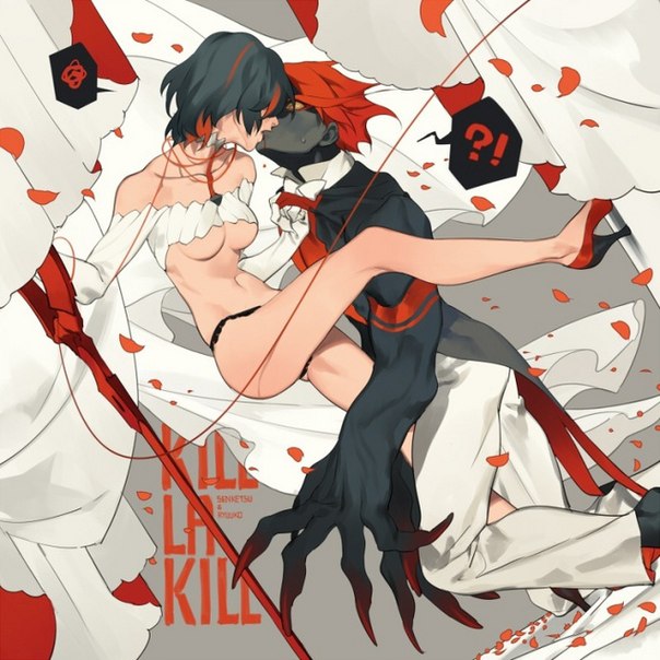 [Sanbonzakura] Senketsu X Ryuuko Wedding Artbook (KILL la KILL) [Sample] page 10 full