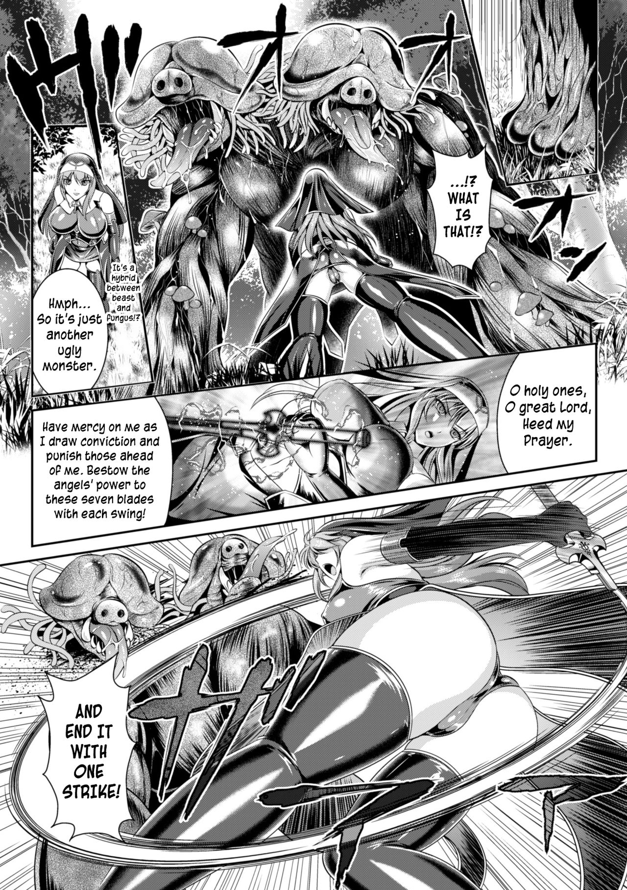 [Rindou, Kusunoki Rin] Nengoku no Liese Inzai no Shukumei | Liese’s destiny: Punishment Of Lust On The Slime Prison Ch. 1-4 [English] [Digital] [CoC] [Ongoing] page 16 full