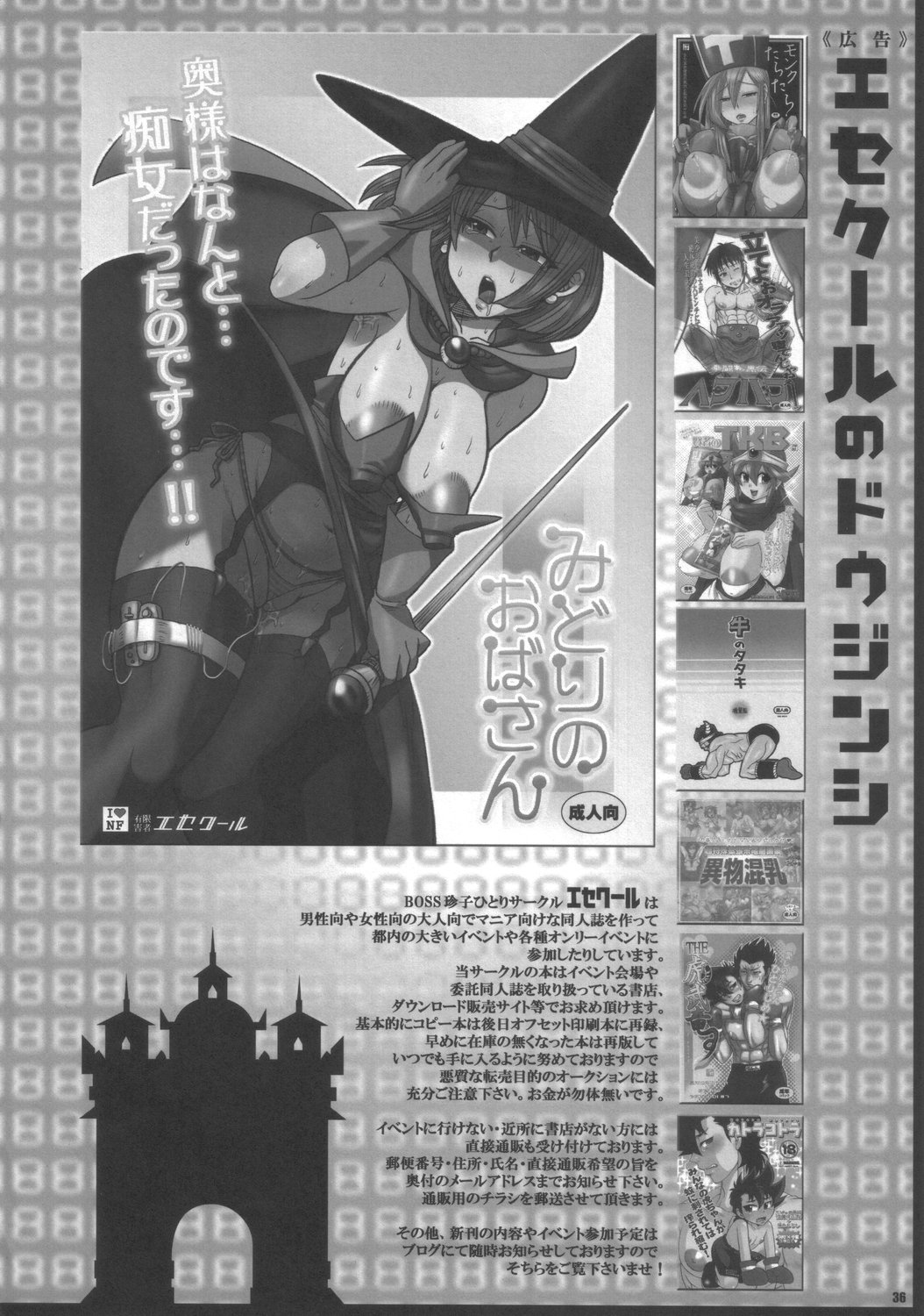 (C72) [Esecool (Boss Chin)] Kanojo wa Senshi-tive - She Is Sensitive!! (Dragon Quest III) page 35 full