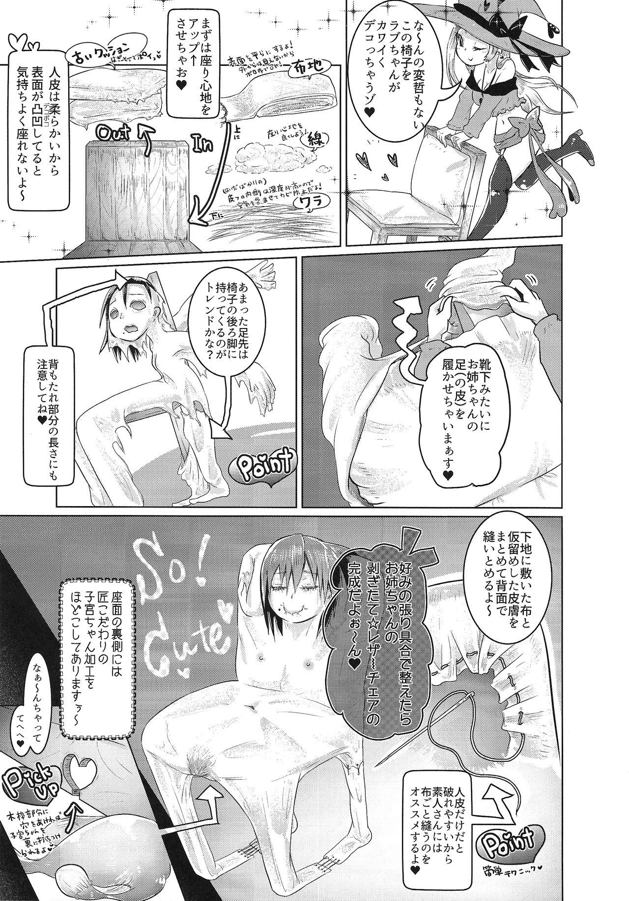 (C89) [Dennou Chocolate (AwA, Mado)] Goumon-gu no Shokei Jou ♪ page 8 full