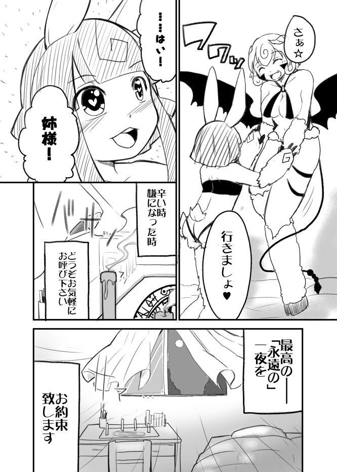 [Yakou Kyoku (Iihama Daka)] Onee Shota Succubus TSF page 22 full