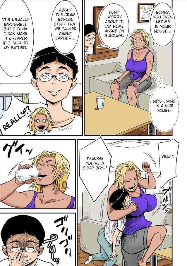 [Nobishiro] Moto Joshi Pro Kaa-chan VS Megane-kun [English] [Fated Circle] page 8 full