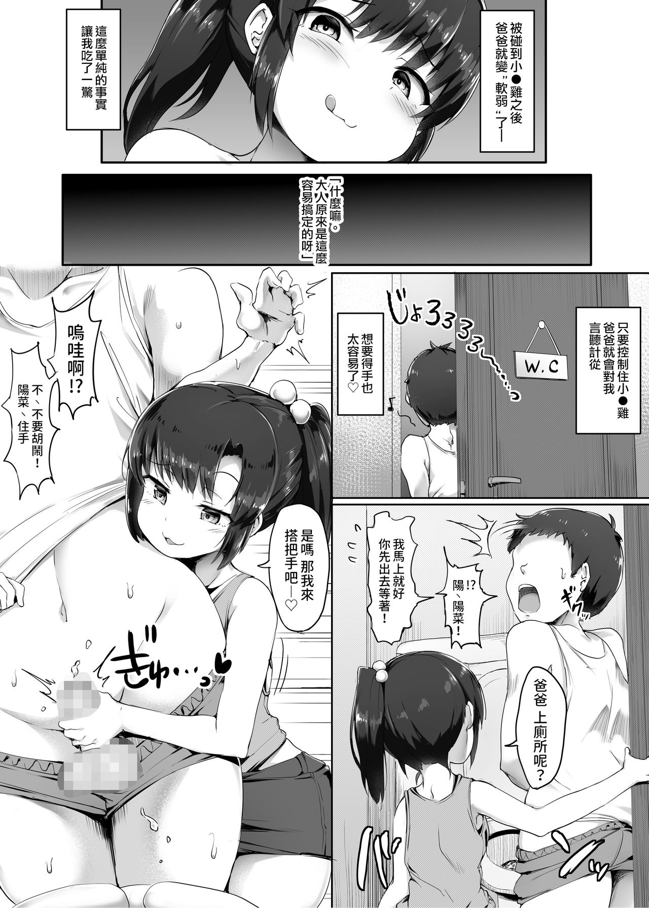 [Atelier Maso (doskoinpo)] Papa no Jakuten Mitsuketa | 爸爸的弱點被~發現了 ♪ [Chinese] [沒有漢化] page 6 full