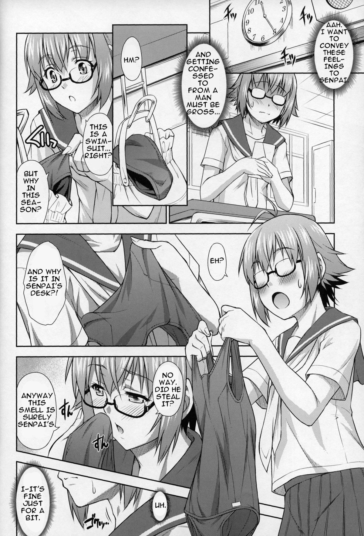 (C87) [Nanairo Koubou (Martan)] Saginomiya Senpai no Himitsu Chijou [English] [torappufan] page 7 full