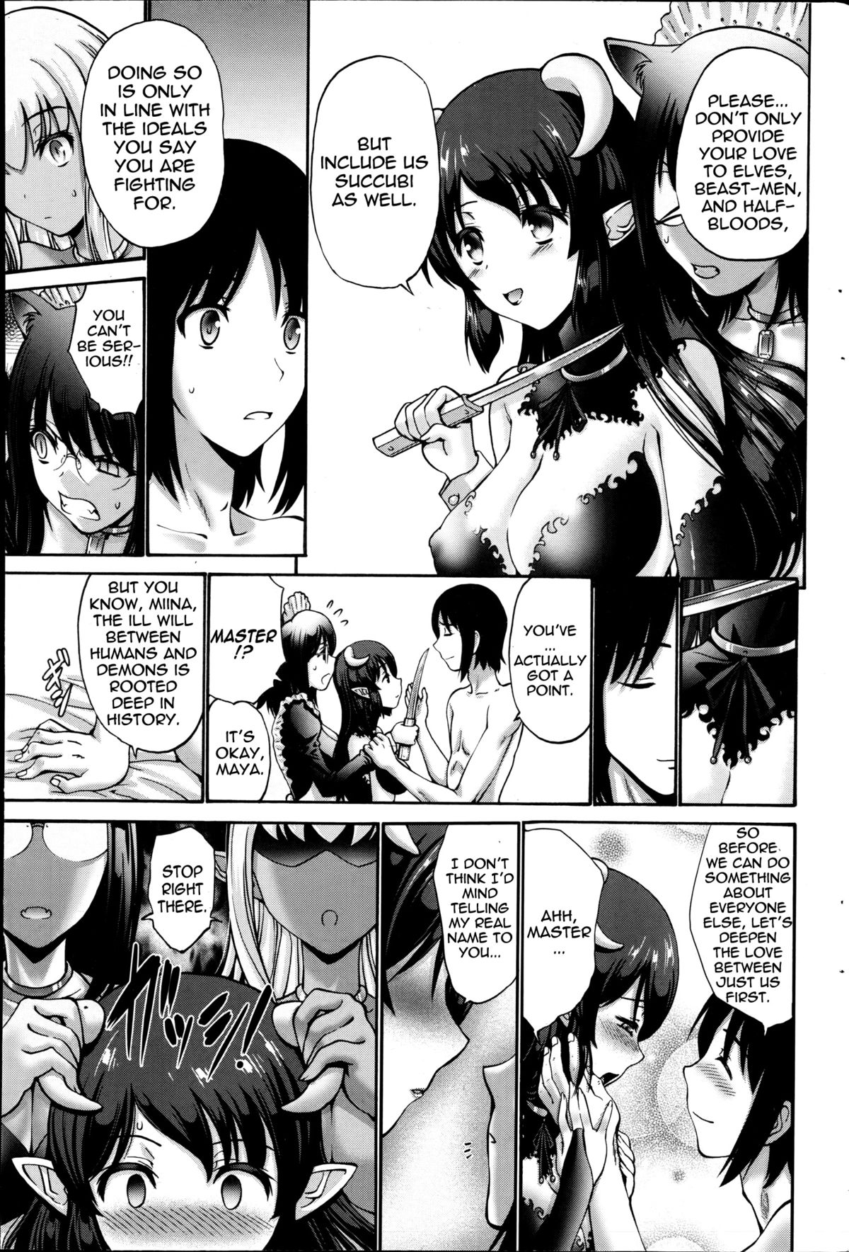 [Nishikawa Kou] Kuro Yousei | Dark Elf [English] {thetsuuyaku} page 114 full