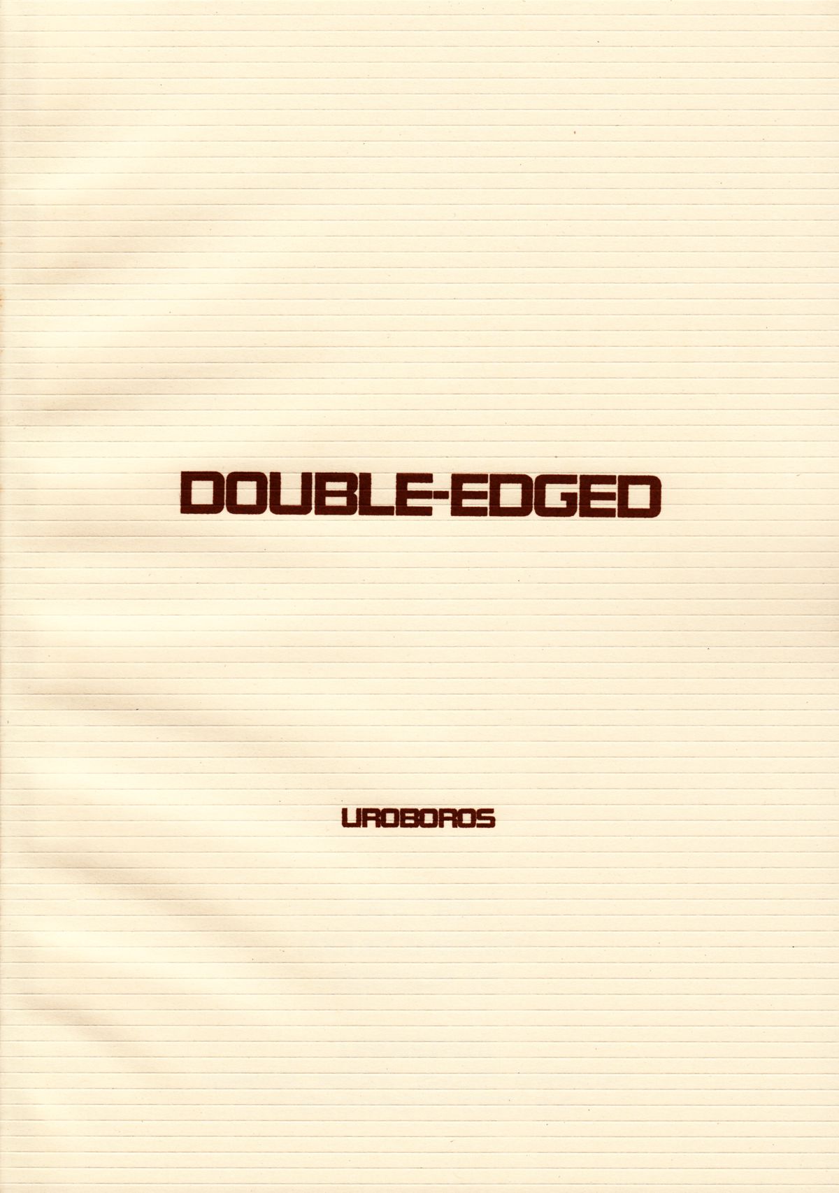 (C68) [UROBOROS (Utatane Hiroyuki)] DOUBLE-EDGED (Zoids Genesis) page 46 full