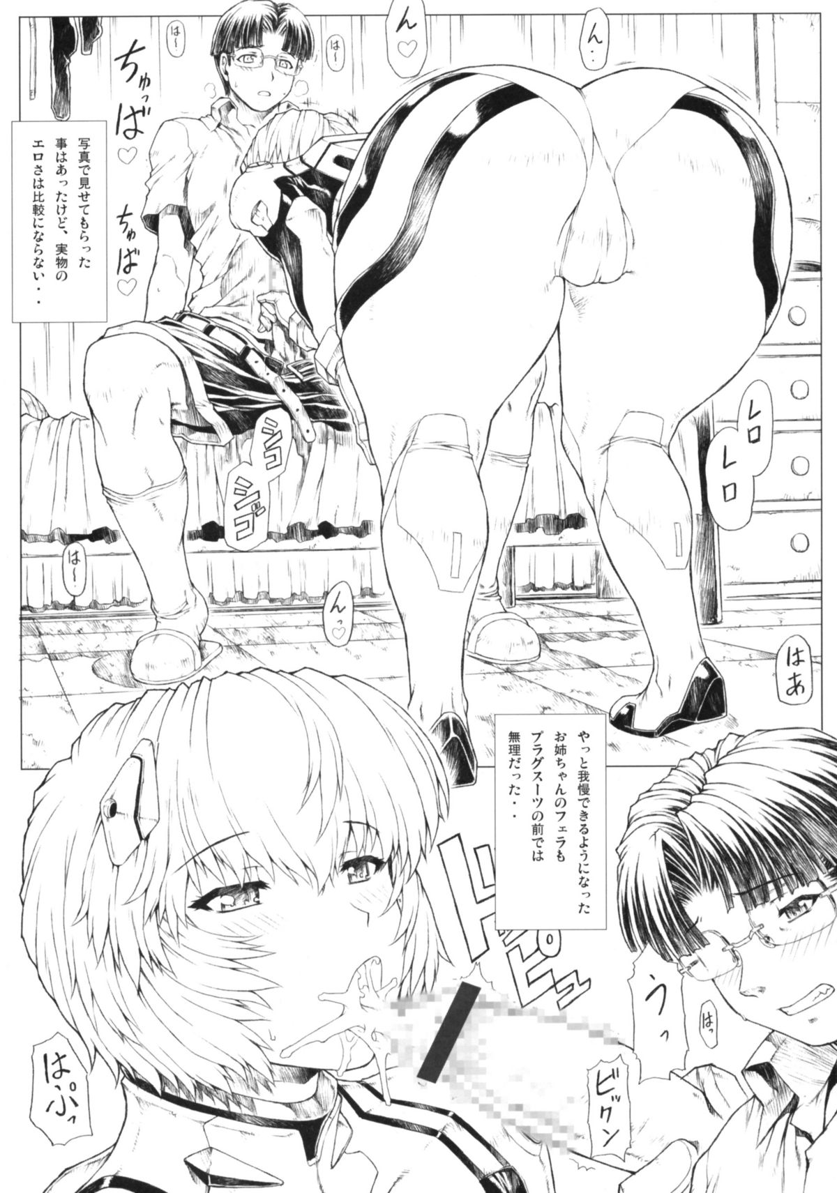 (C77) [Nakayohi Mogudan (Mogudan)] Ayanami Dai 3 Kai Pure Han (Neon Genesis Evangelion) page 14 full