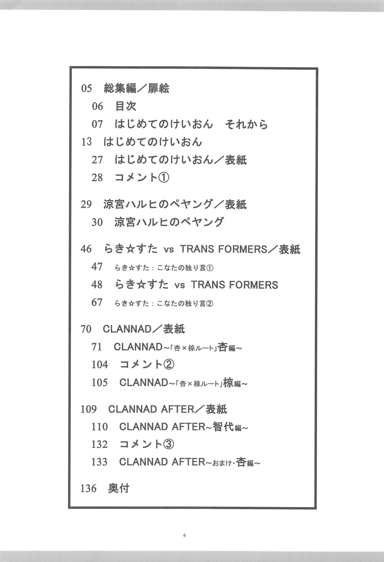 (C78) [Project Harakiri (Kaishaku)] KyoAni Kaishaku KyoAni Soushuuhen (Various) page 3 full