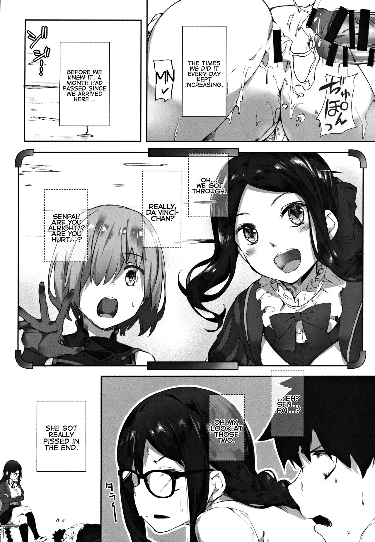 (C97) [Salt choc (Naha 78)] Gucchan Senpai Gaman Dekimasen! | Gucchan-Senpai, I Can't Hold it Anymore!! (Fate/Grand Order) [English] [Coffedrug] page 21 full