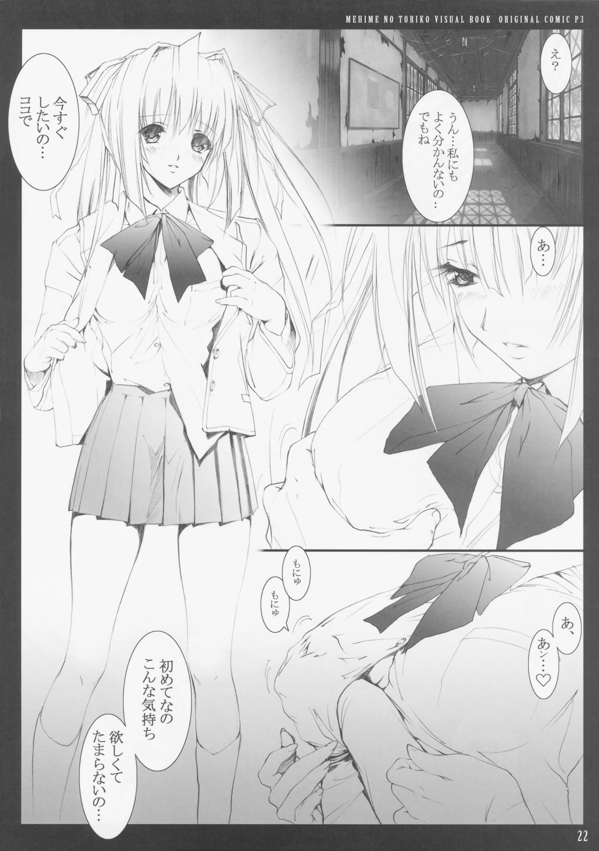 [Puriori-Soft] 牝姬の虜 ～廢校舍の制服少女～ 予約特典冊子 page 19 full