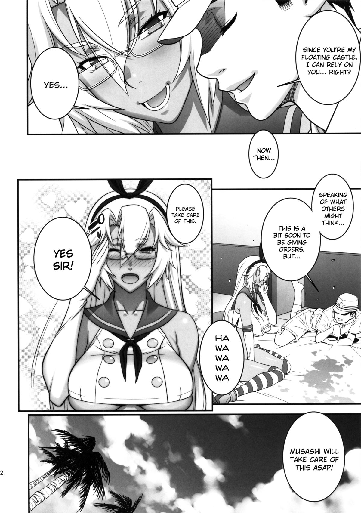 (C86) [Motchie Kingdom (Motchie)] Musashi no Dokidoki Daisakusen | Musashi's Heart-Pounding Great Strategy! (Kantai Collection -KanColle-) [English] [Chocolate + LWB] page 31 full