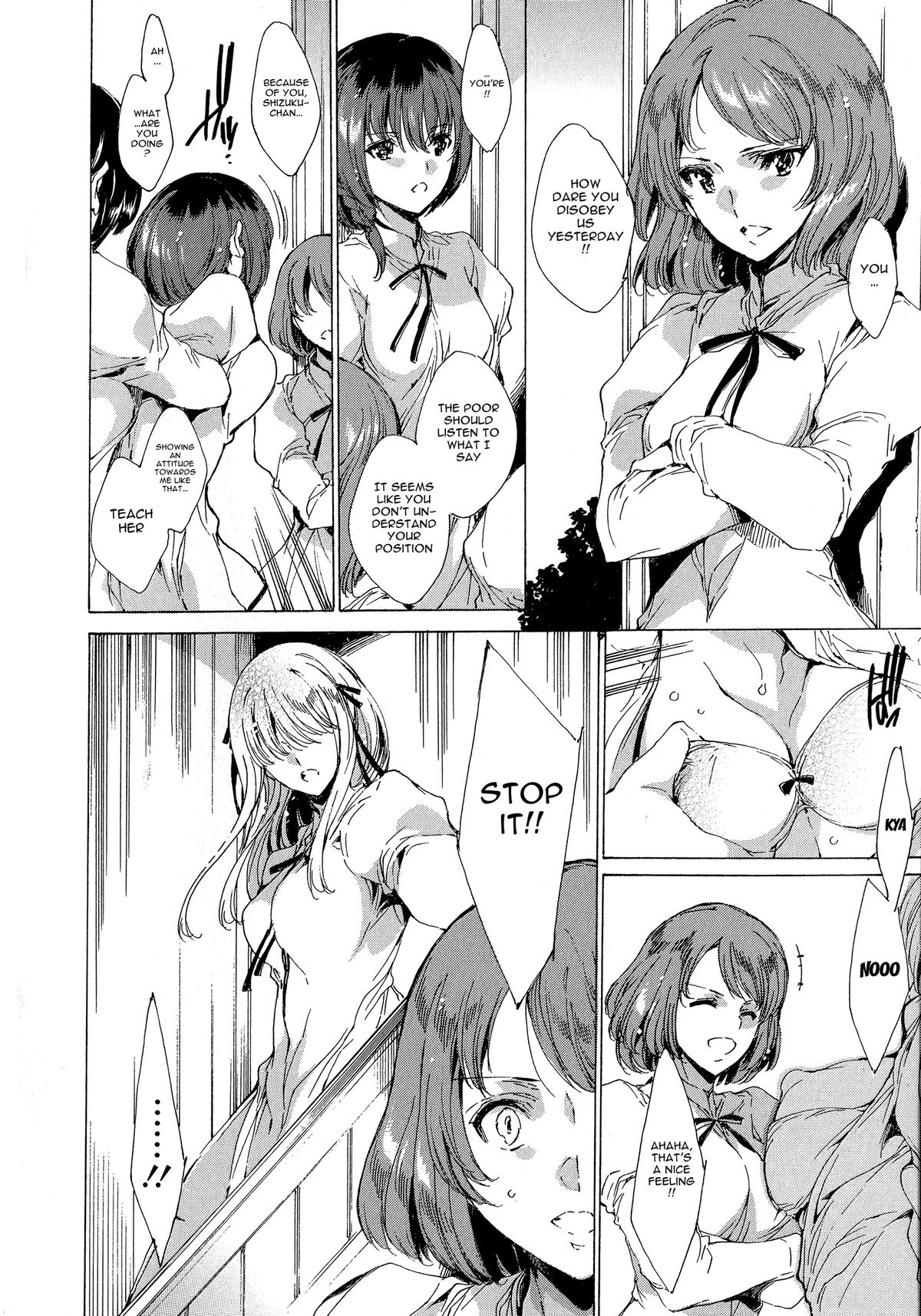 [Yuiga Naoha] Seinaru Manabiya no Sono de | Inside the Holy Garden of Learning Ch. 0-3 [English] {doujin-moe.us} page 32 full