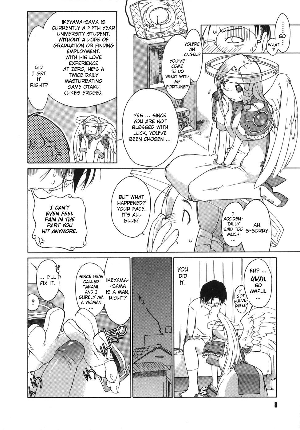 [Ash Yokoshima] 3 Angels Short [English] page 8 full