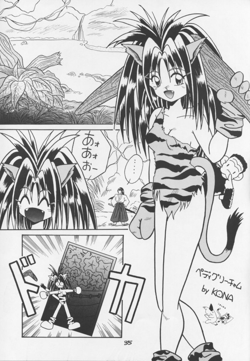 (C47) [O-Hana no Mise Myonmyon (various)] Touhou Huhai (Samurai Spirits) page 34 full