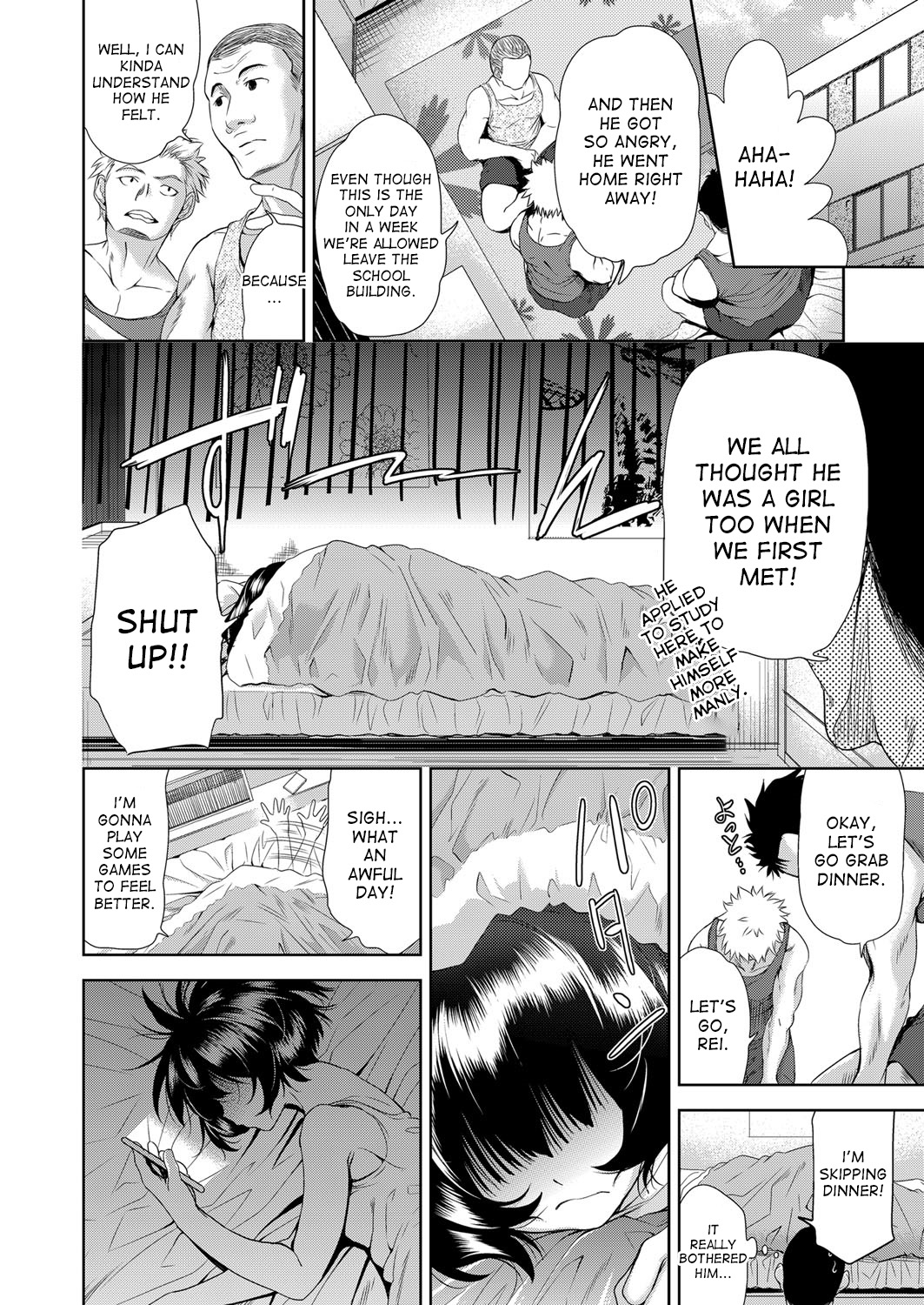 [Tetsuna] Onnanoko ni Naru Appli | An App That Turns You into a Girl ch.1-3 [English] [desudesu] [Digital] page 2 full