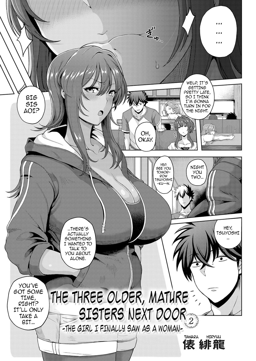 [Tawara Hiryuu] Toshiue Zukushi Jukushita Sanshimai | The Three Older, Mature Sisters Next Door 1-2 [English] {darknight} page 29 full
