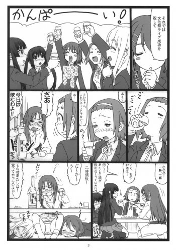 (C78) [Ohkura Bekkan (Ohkura Kazuya)] Dokidoki Shower Time (K-ON!) - page 2