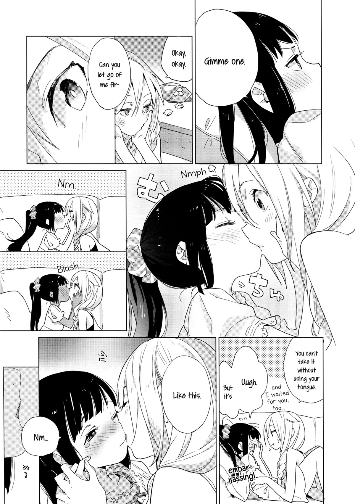 (C86) [Daily Bridge (Hiiragi Yutaka)] Yellow Drops [English] [Yuri-ism] page 7 full