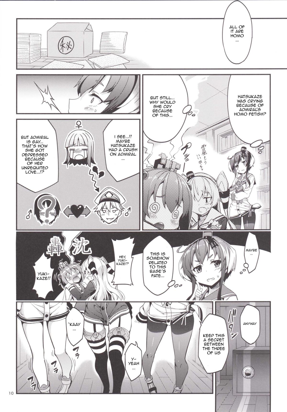 [Coffee Maker (Asamine Tel)] Shire! Mayonaka ni Nani Shitenno? | Admiral! What're You Doing in The Middle of Night? (Kantai Collection -KanColle-) [English] [Rozett] [Digital] page 9 full