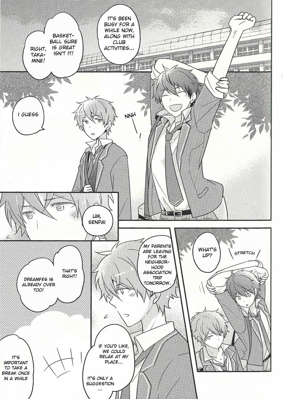 (brilliant days 5) [POET (Pokosu)] Takamine! Dakara Sono! Areda! (Ensemble Stars!) [English] [Anzu] page 2 full