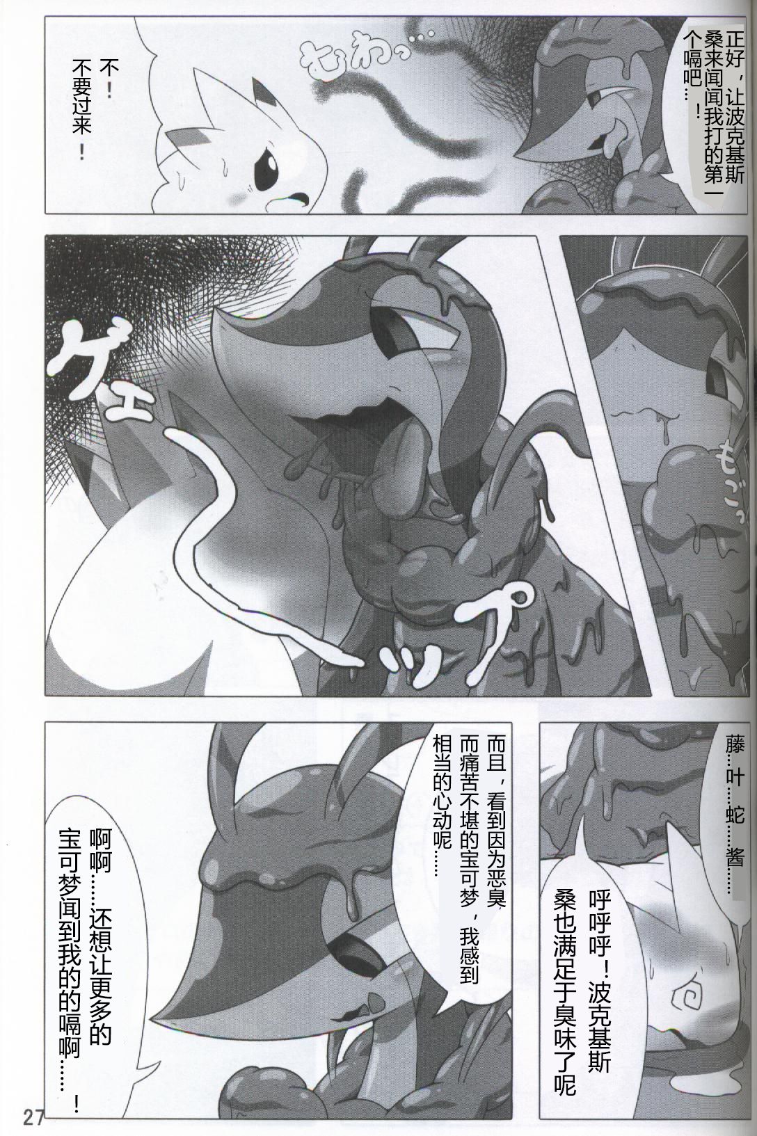 (Kansai! Kemoket 5) [Fuwatto (who)] Pokéda | 宝可堕 (Pokémon) [Chinese] [虾皮工作组] page 28 full