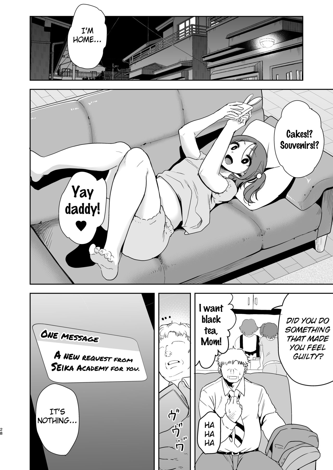 [DOLL PLAY (Kurosu Gatari)] Seika Jogakuin Koutoubu Kounin Sao Oji-san [English] [Digital] page 27 full