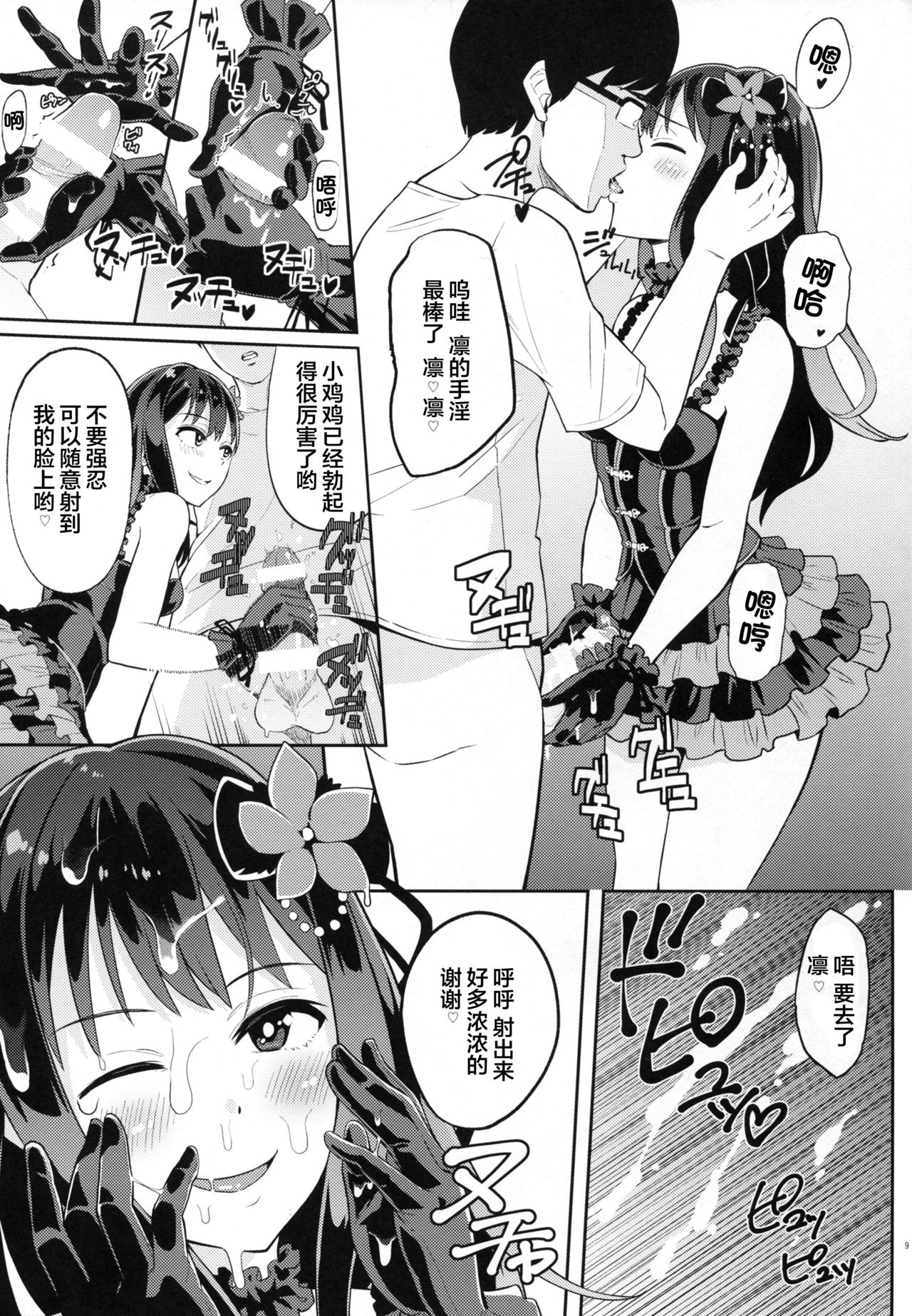 (C89) [Jonathan ssss (uku)] Micchaku Shuzai Document Shibuya Rin Idol no Sugao (THE IDOLM@STER CINDERELLA GIRLS)[Chinese] [CE家族社] page 9 full