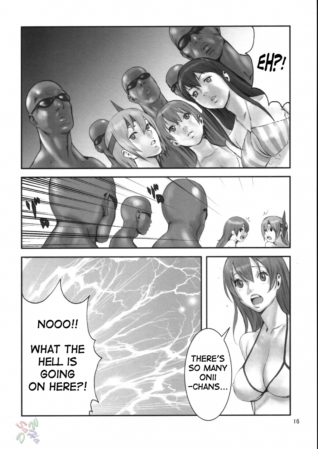 (CR33) [Manga Super (Nekoi Mie)] Summer Nude X (Dead or Alive Xtreme Beach Volleyball) [English] [SaHa] page 16 full