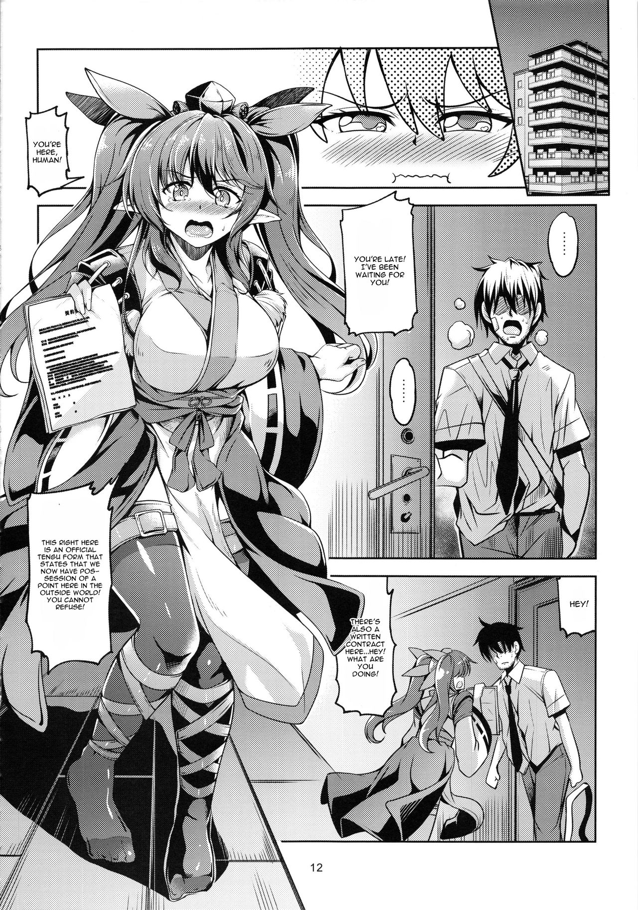 (C92) [WindArTeam (WindArt)] Wagaya no Otengu-sama -Kouhen- (Touhou Project) [English] [CGrascal] page 13 full