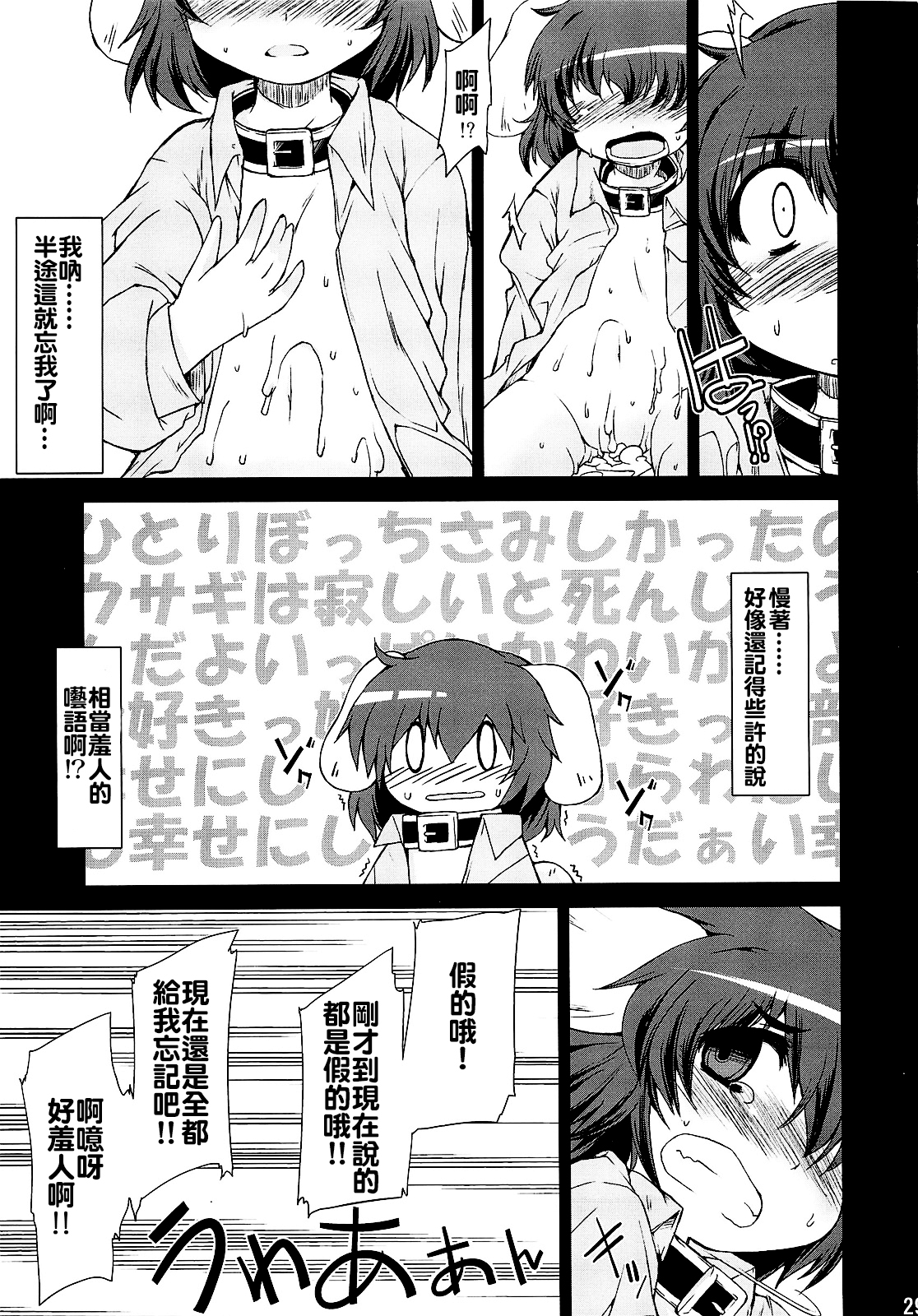 (C79) [IncluDe (Foolest)] ○○sanchi no Shirousagi (Touhou Project) [Chinese] [oo君個人漢化] page 29 full