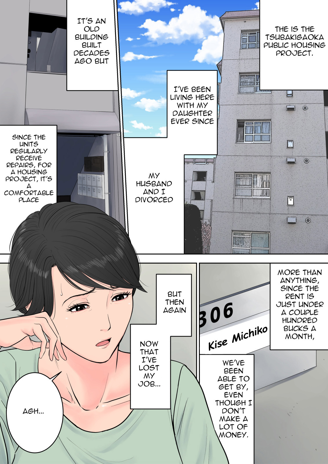 [Tamagou] Tsubakigaoka Danchi no Kanrinin | Tsubakigaoka Housing Project Manager [English] [Incomplete] page 3 full