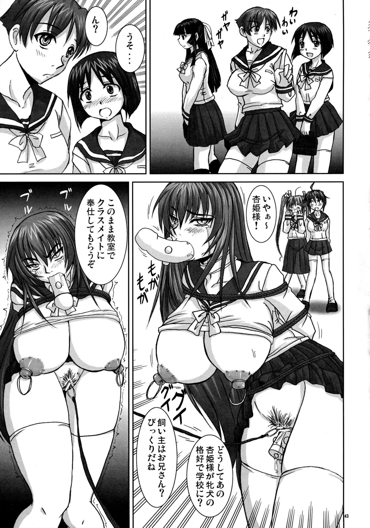 (C71) [Nozarashi (Nozarashi Satoru)] Gyakushuu no Kyouhime-sama page 43 full