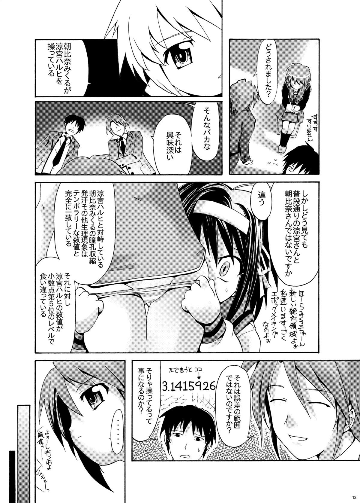 [gallery walhalla (Kanoe)] Mikuru Guru Guru 1 Anal Onanie Hen (Suzumiya Haruhi no Yuuutsu [The Melancholy of Haruhi Suzumiya]) [Digital] page 12 full