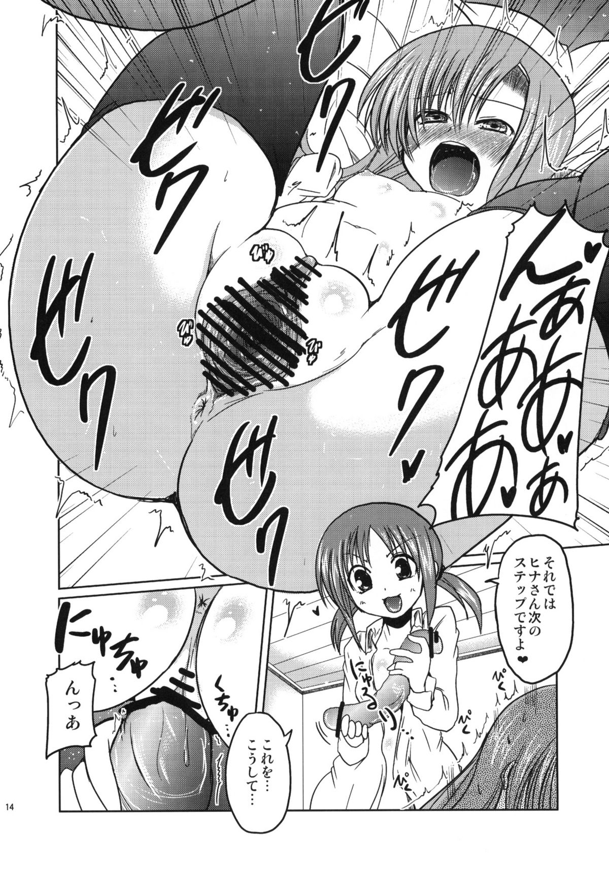 (C76) [TAROTS (Sawano Akira)] Hinagiku to Hamster ga Kyakkyaufufu Suru Ecchina Hon (Hayate no Gotoku!) page 13 full