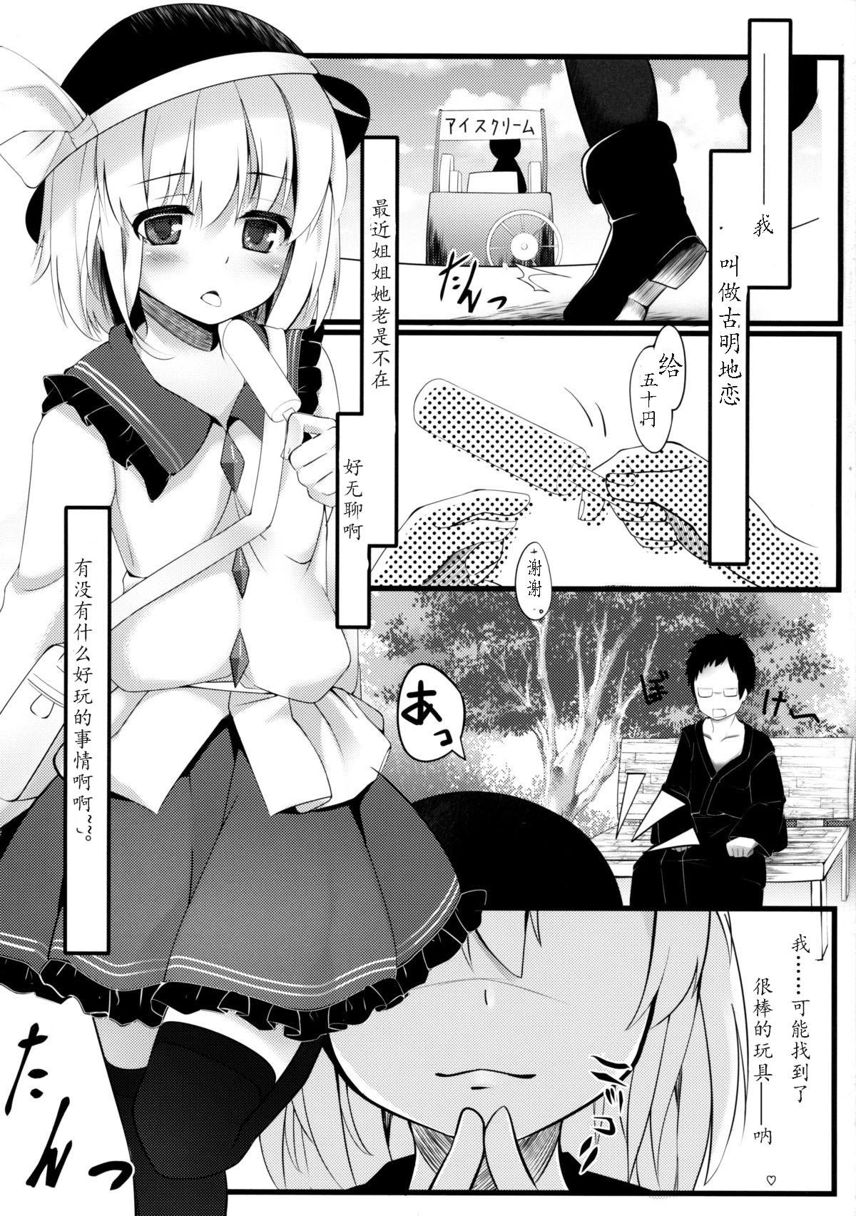 (C85) [Angora doll (Kinokomushi)] Koishi Bitch (Touhou Project) [Chinese] [古明地恋个人汉化] page 3 full