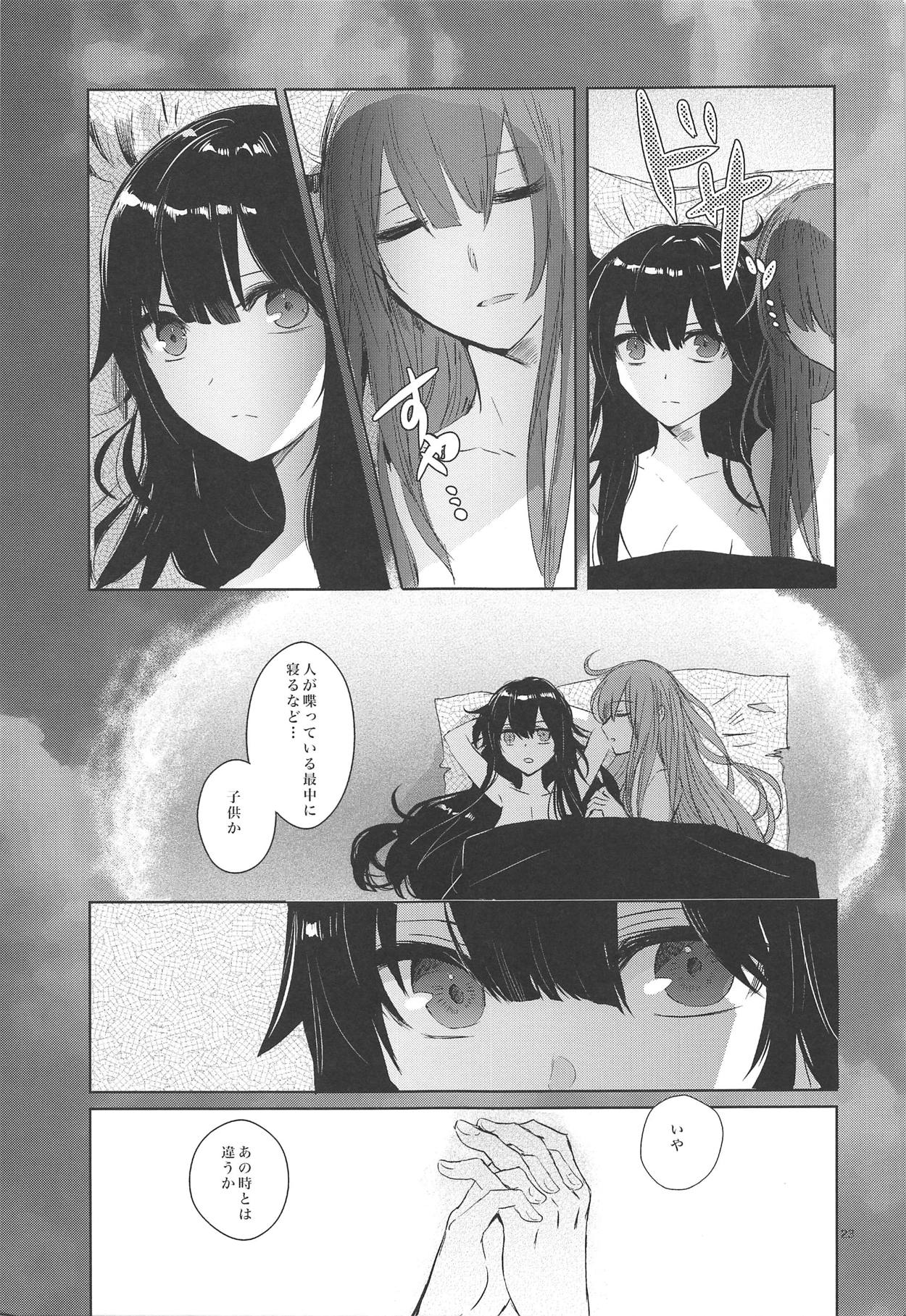 (COMIC1☆14) [Southern Blue Sky (rioka)] Himegoto wa Tokonatsu no Yoru ni (Fate/Grand Order) page 22 full