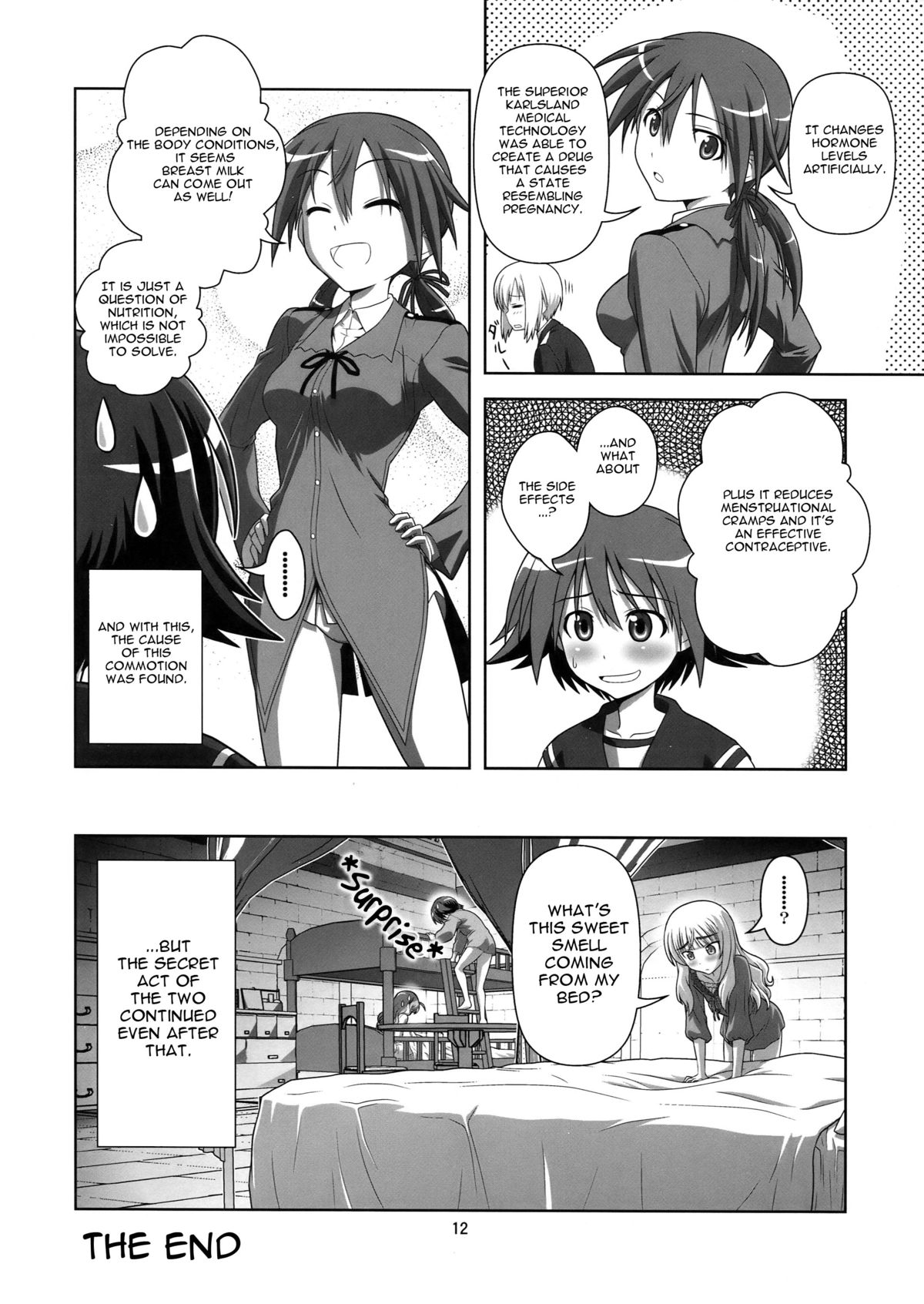 [Circle Credit (Akikan)] Dechatta!! | It came out!! (Majobiyori) (Strike Witches) [English] [EHCOVE] page 9 full