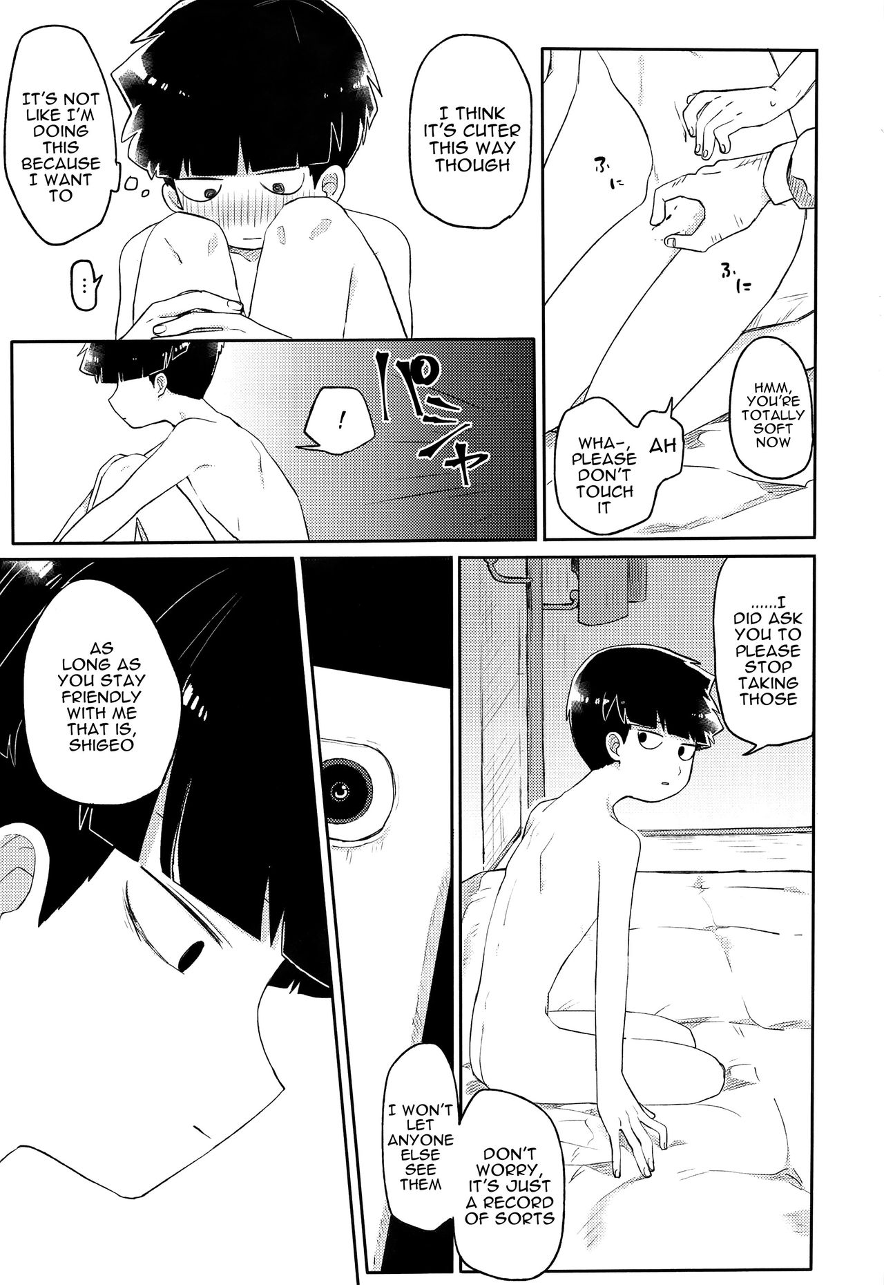 (C93) [PORYGON137 (Hidari Pory5n)] Itaike na Kimi Dakara | Drawn to Your Innocence (Mob Psycho 100) [English] [alparslan] page 24 full