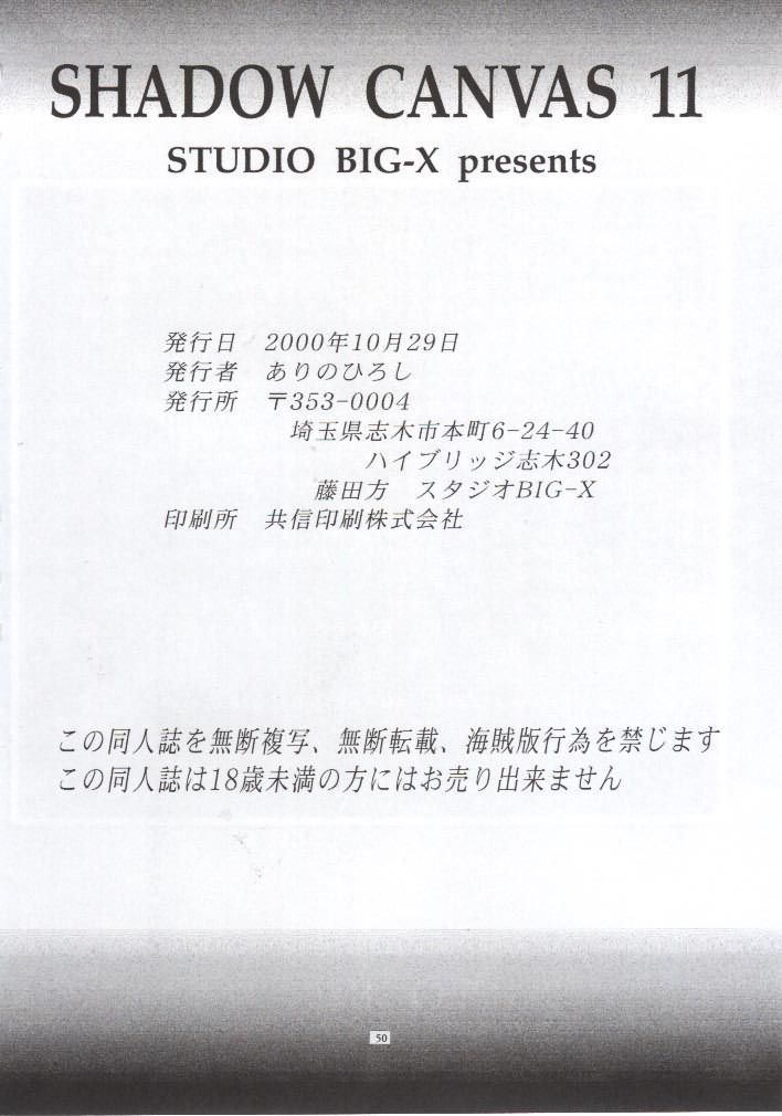(CR28) [Studio BIG-X (Arino Hiroshi)] SHADOW CANVAS 11 (AIR) page 49 full