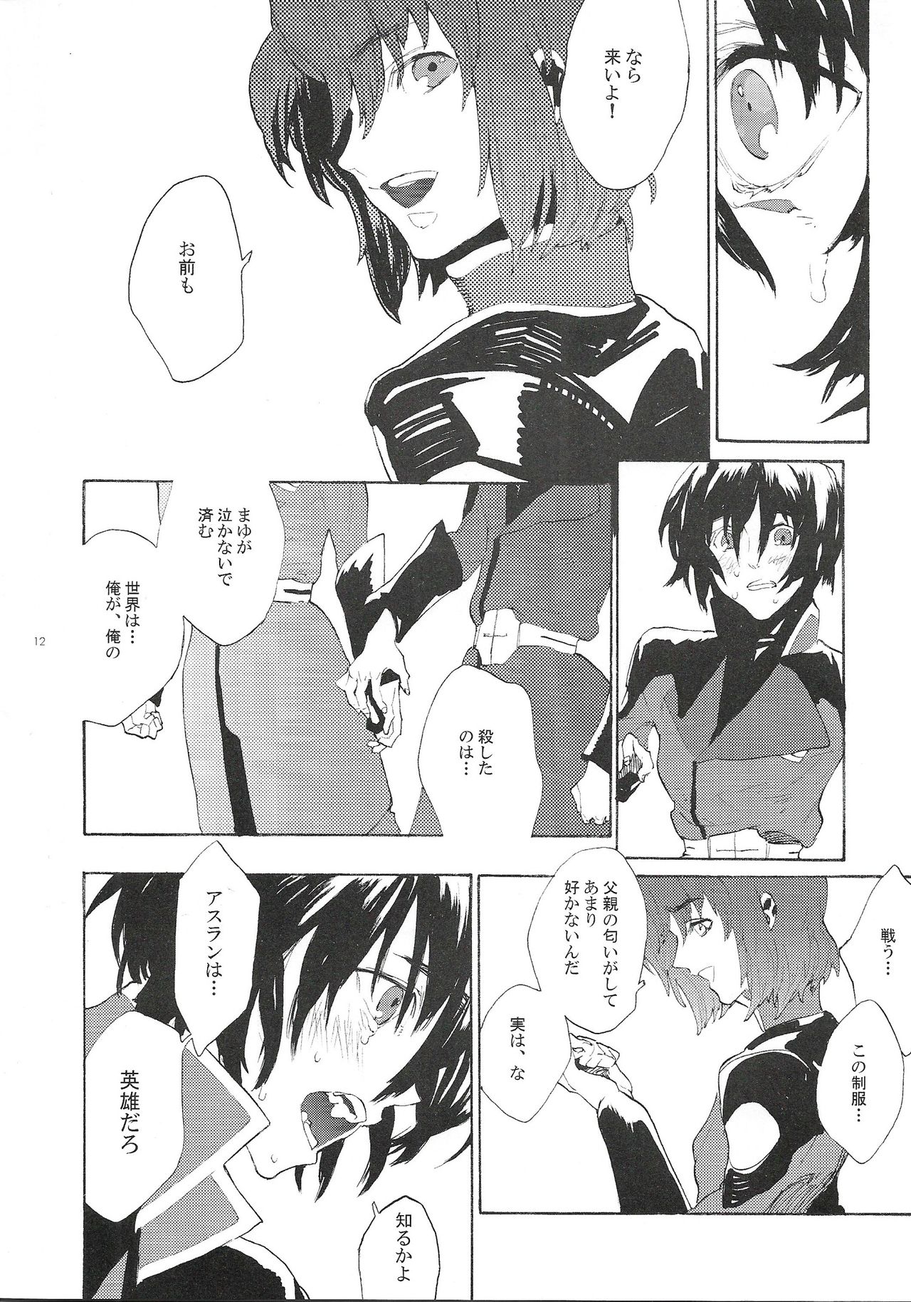 (SUPER16) [NEO-de (Natsusaka)] Maru de Yume o Miteiru Mitai (Gundam Seed Destiny) page 11 full