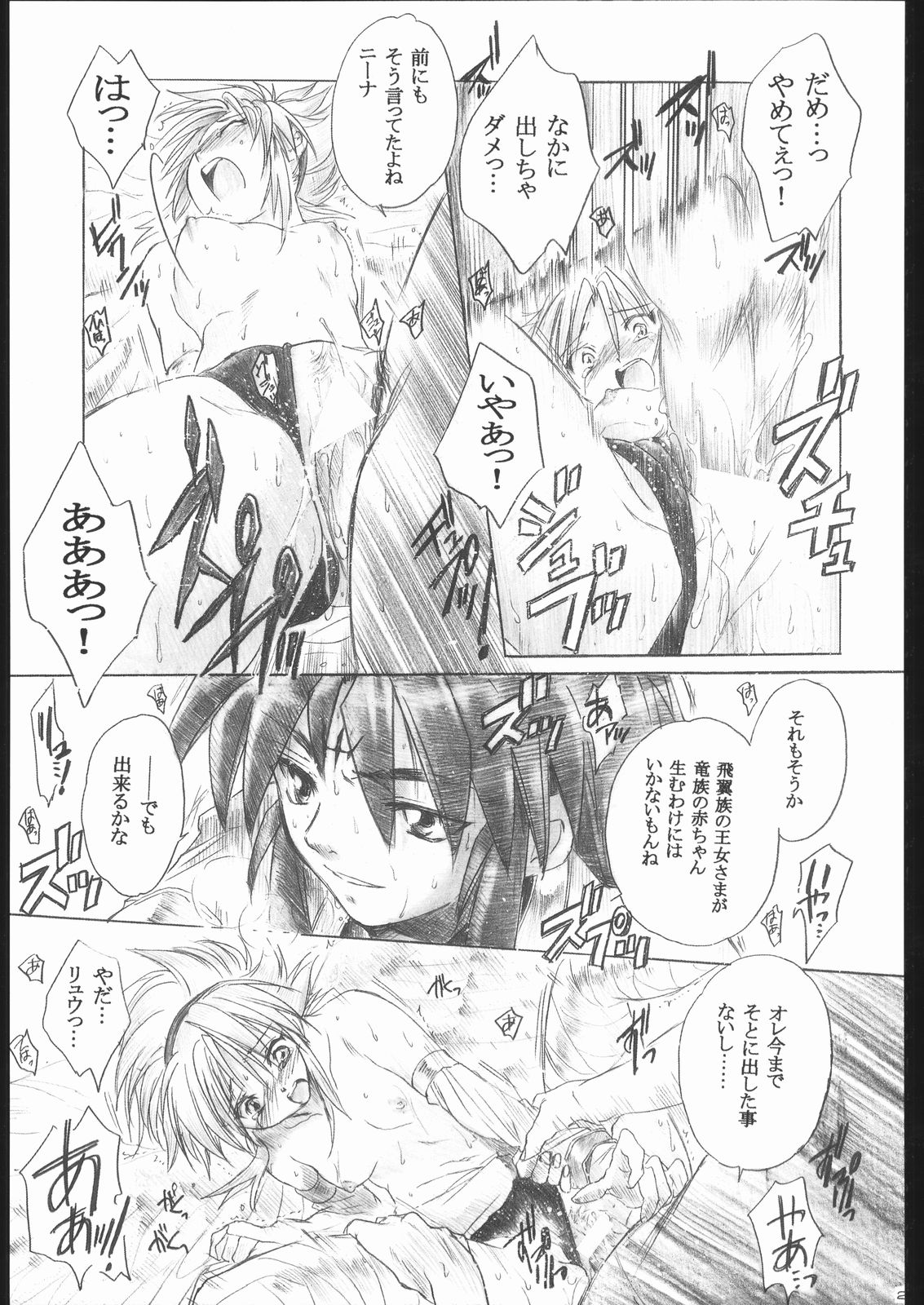 (C63) [Toko-ya (Kitoen)] Side:RYU - Ryuu no Me no Fuukei ~ third (Breath Of Fire) page 28 full