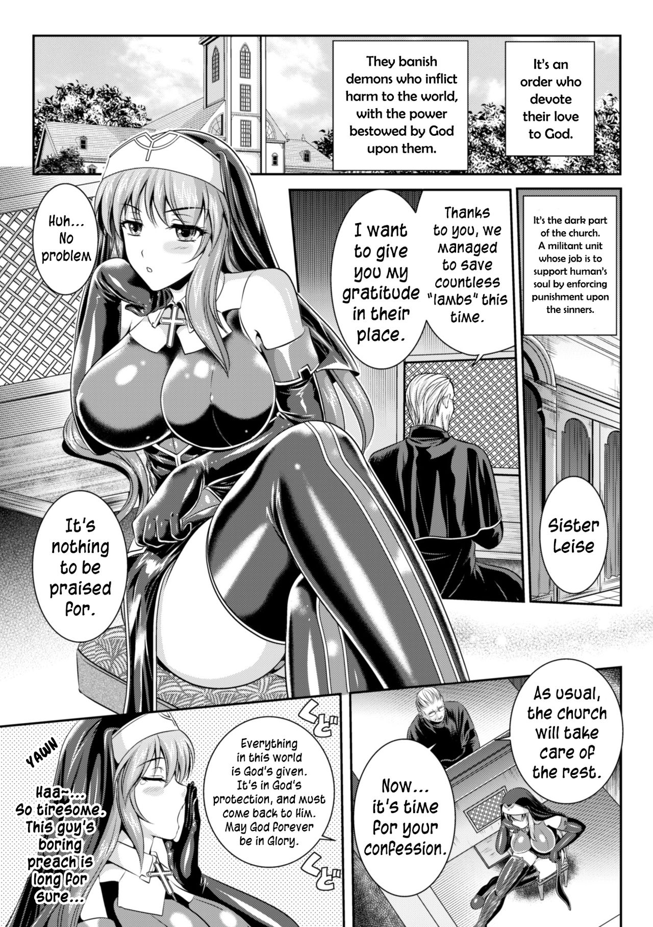 [Rindou, Kusunoki Rin] Nengoku no Liese Inzai no Shukumei | Liese’s destiny: Punishment Of Lust On The Slime Prison Ch. 1-4 [English] [Digital] [CoC] [Ongoing] page 12 full