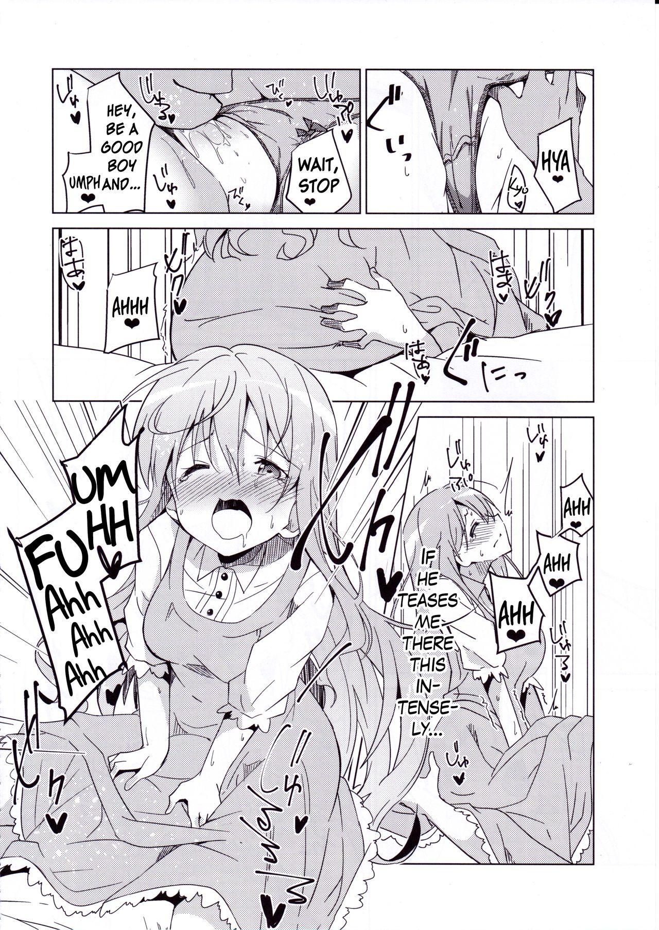 (COMIC1☆10) [Sekine (Sekine Hajime)] Gochuumon no Mocha desu | The Order is Mocha (Gochuumon wa Usagi Desu ka?) [English] {Hennojin} page 11 full