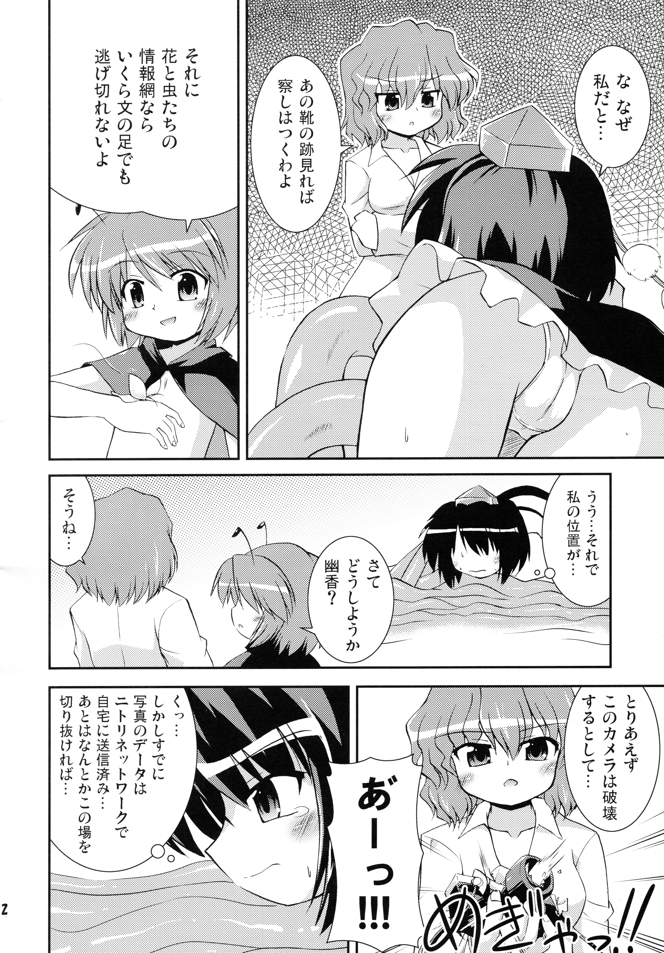 (Reitaisai 5) [Saihate-Kukan (Hino Hino)] Shameima! (Touhou Project) page 12 full