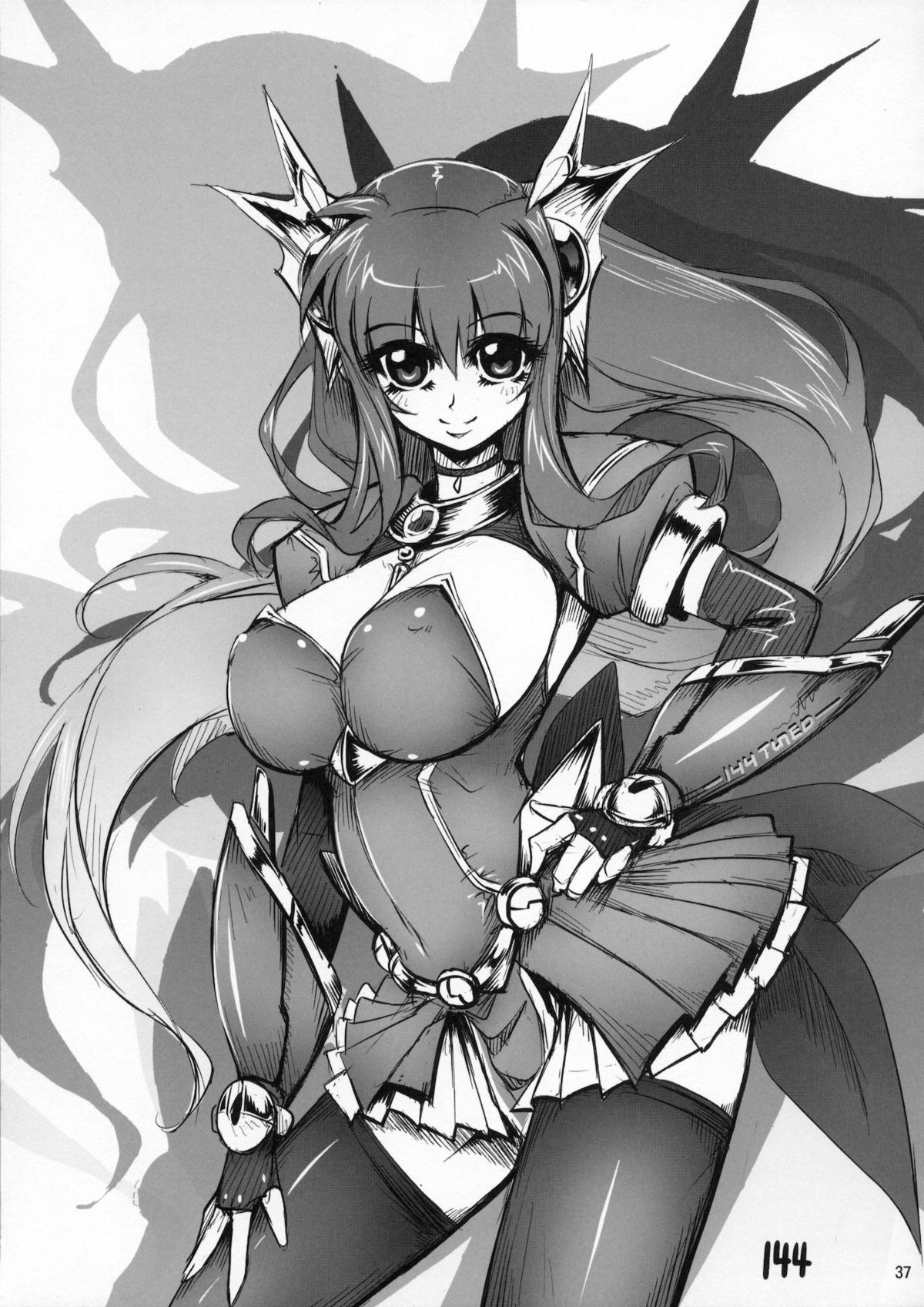 (C80) [FONETRASON (Ryutou)] Shield Knight Elsain Vol. 10 MALICIOUS SISTERS page 36 full