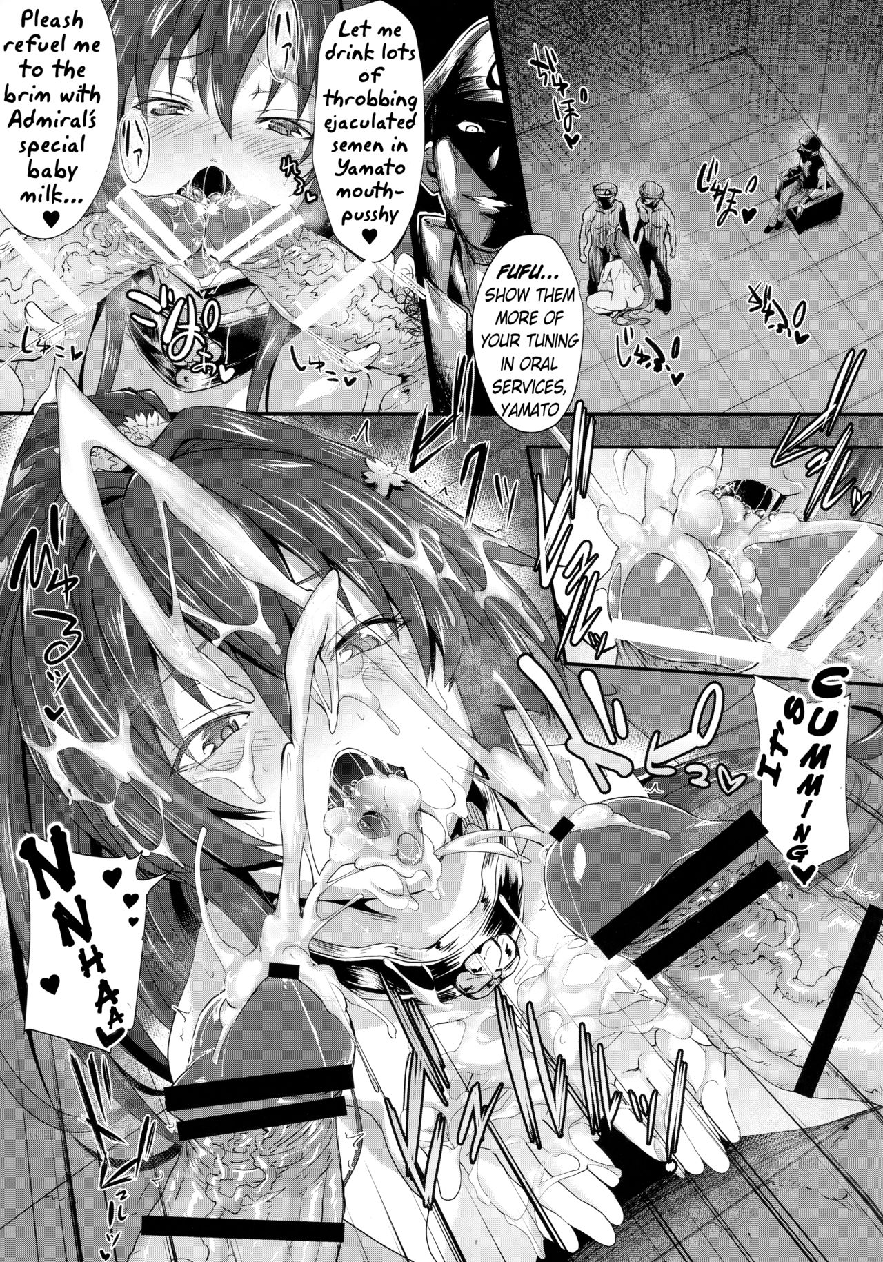 (C91) [Alkaloid no Baketu (Gelatin)] Yamato de Asobu (Kantai Collection -  KanColle-) [English] [obsoletezero] page 16 full
