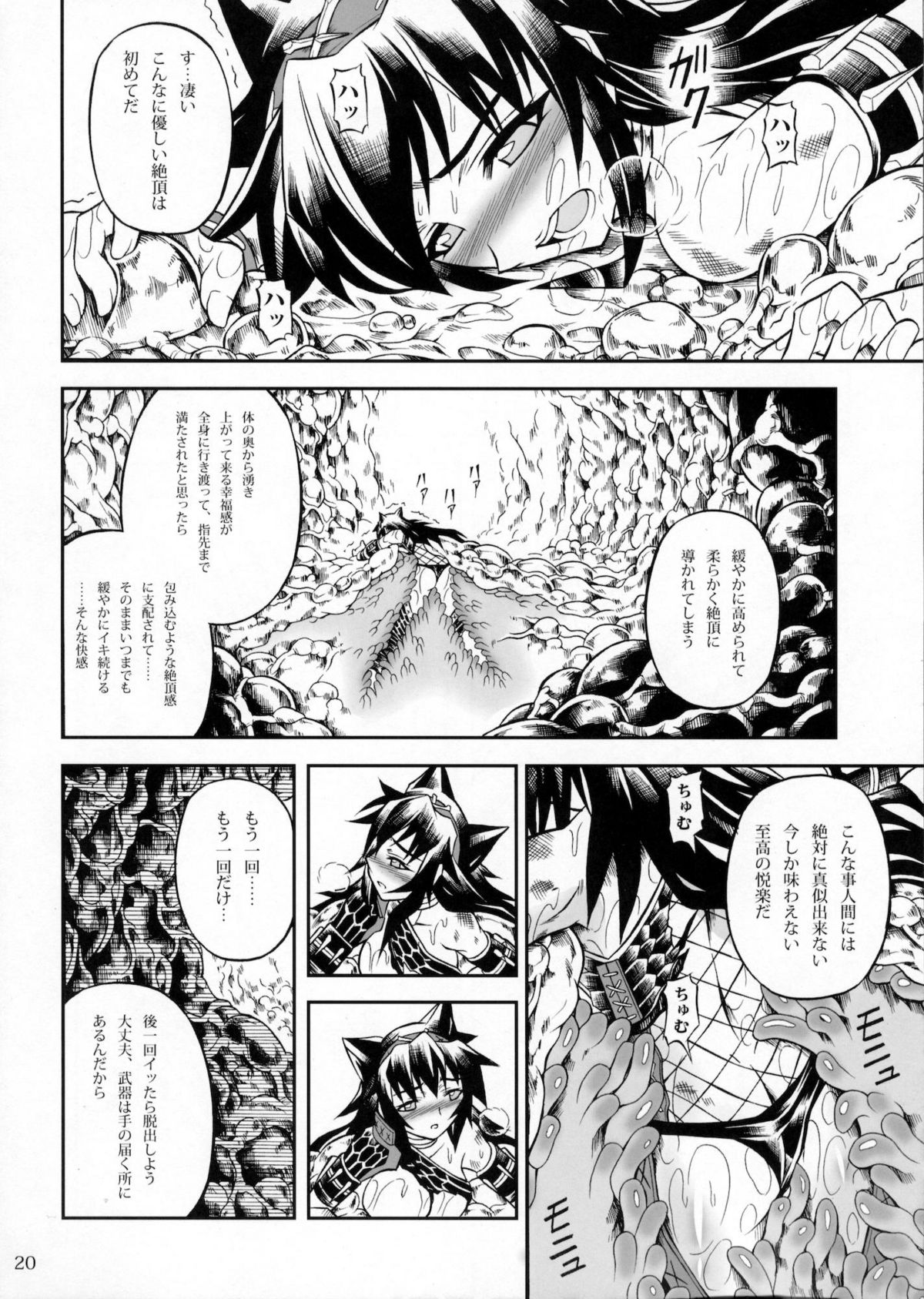 (C78) [Yokohama Junky (Makari Tohru)] Solo Hunter no Seitai 2 THE FIRST PART (Monster Hunter) page 19 full